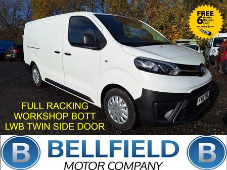 TOYOTA PROACE 2.0 D TWIN SIDE DOOR LONG LWB L2