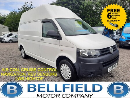 VOLKSWAGEN TRANSPORTER T30 TDI PV STARTLINE BMT LWB HIGH TOP ROOF