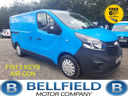 VAUXHALL VIVARO 1.6 CDTi 2900 BiTurbo ecoFLEX VAN EX BRITISH GAS